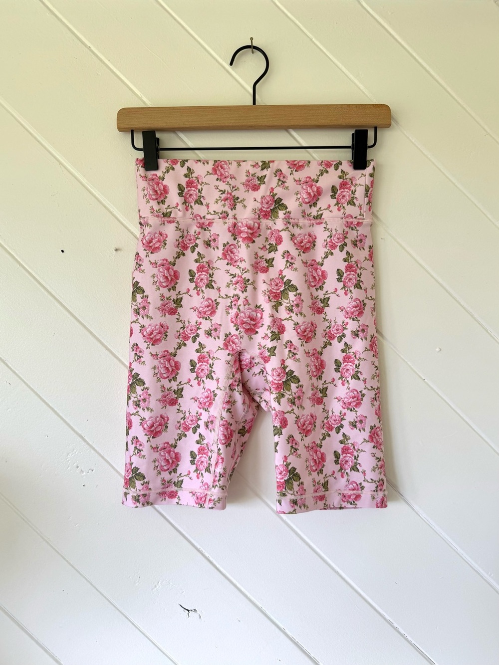 Love Shack Fancy x Bandolier floral bike short